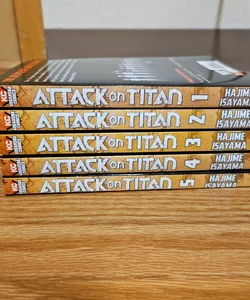 Attack on Titan Vol. 1-5