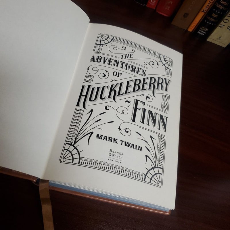 B&N Adventures of Huckleberry Finn Leath