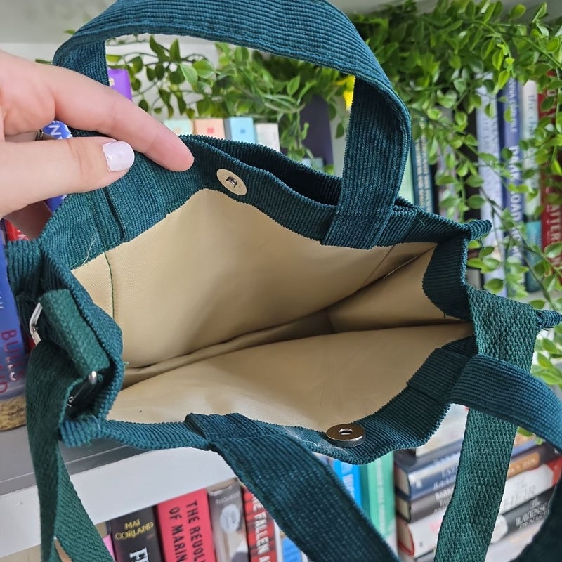 Green Bookish Tote