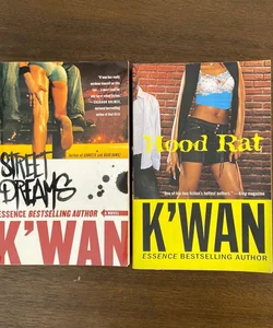 Essence Bestselling Author K’wan Foye Paperback Bundle: Hood Rat & Street Dreams