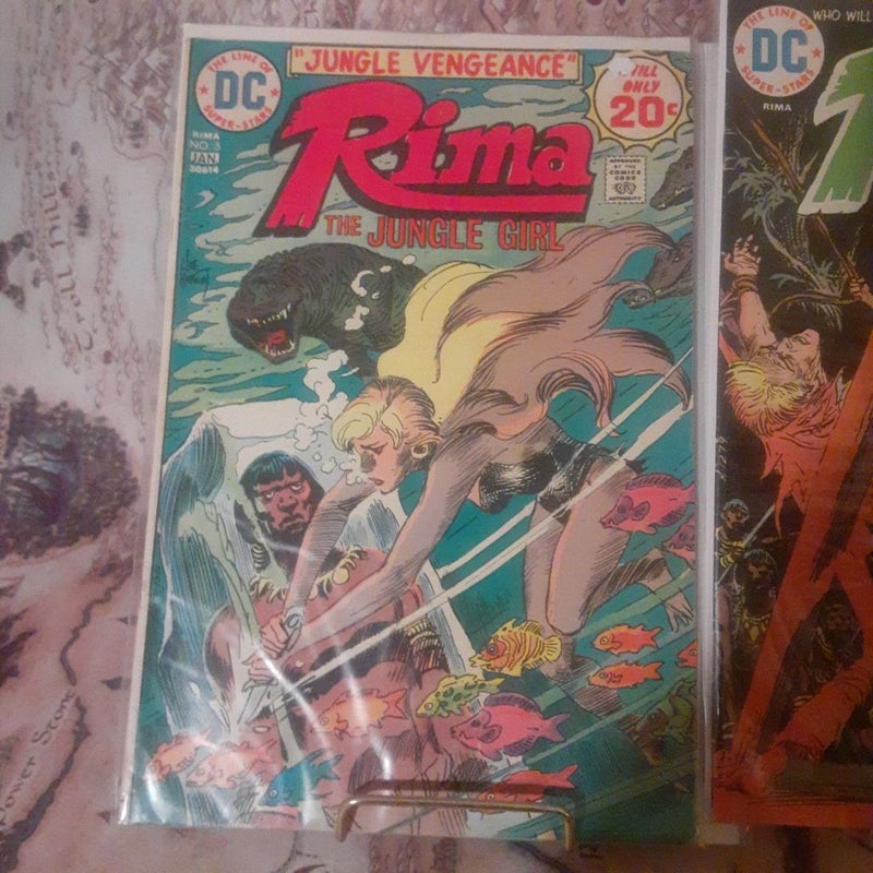 Rima the Jungle Girl 4,5 DC COMICS 