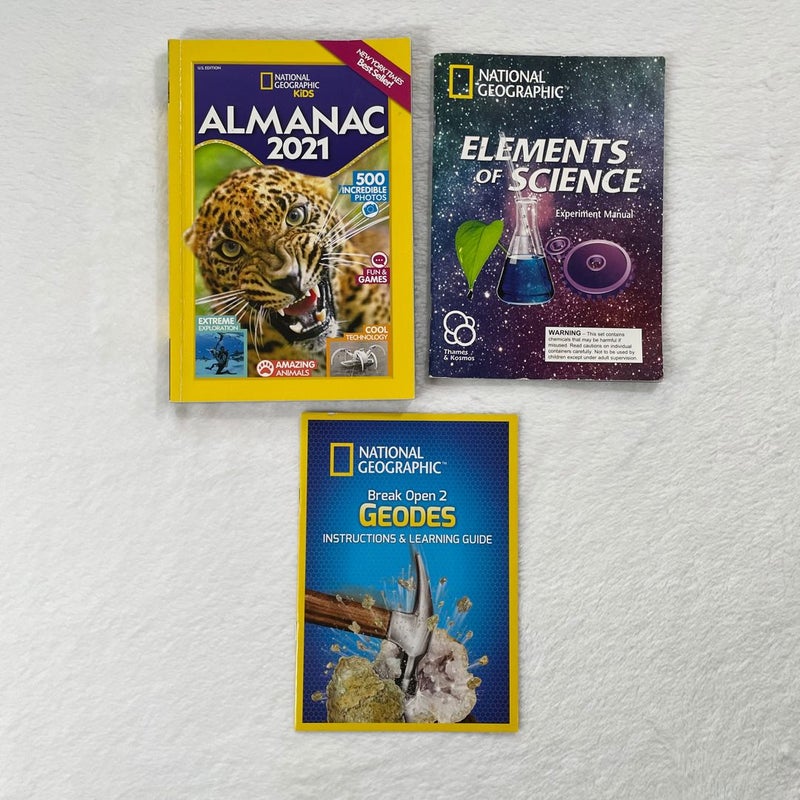 National Geographic Kids Almanac 2021, U. S. Edition + 2 Extras