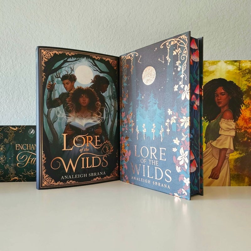 Lore of the Wilds SIGNED by Analeigh Sbrana Fairyloot Edition NEW Romantasy