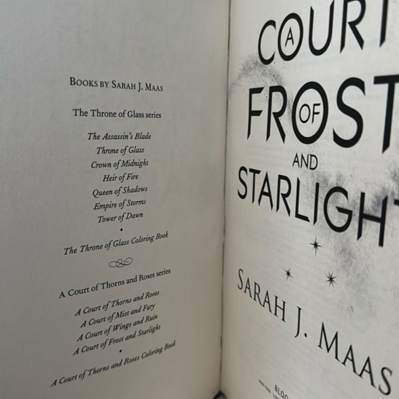 A Court of Frost and Starlight
