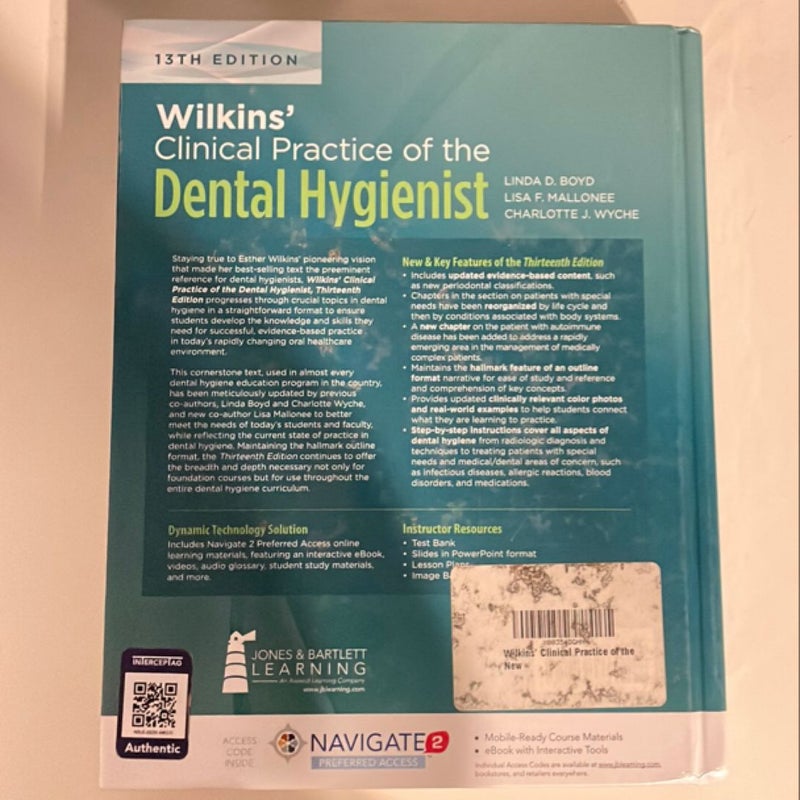 Wilkins’ clinical practice of the dental hygienist 