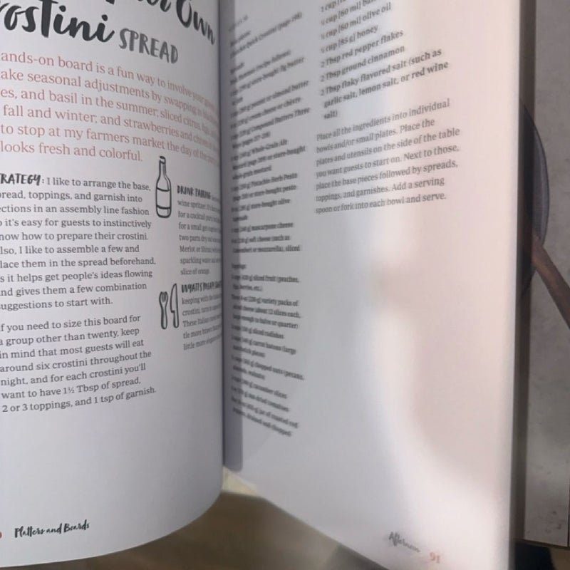 Platters and Boards: Beautiful, Casual Spreads for Every Occasion (Appetizer Cookbooks, Dinner Party Planning Books, Food Presentation Books)
