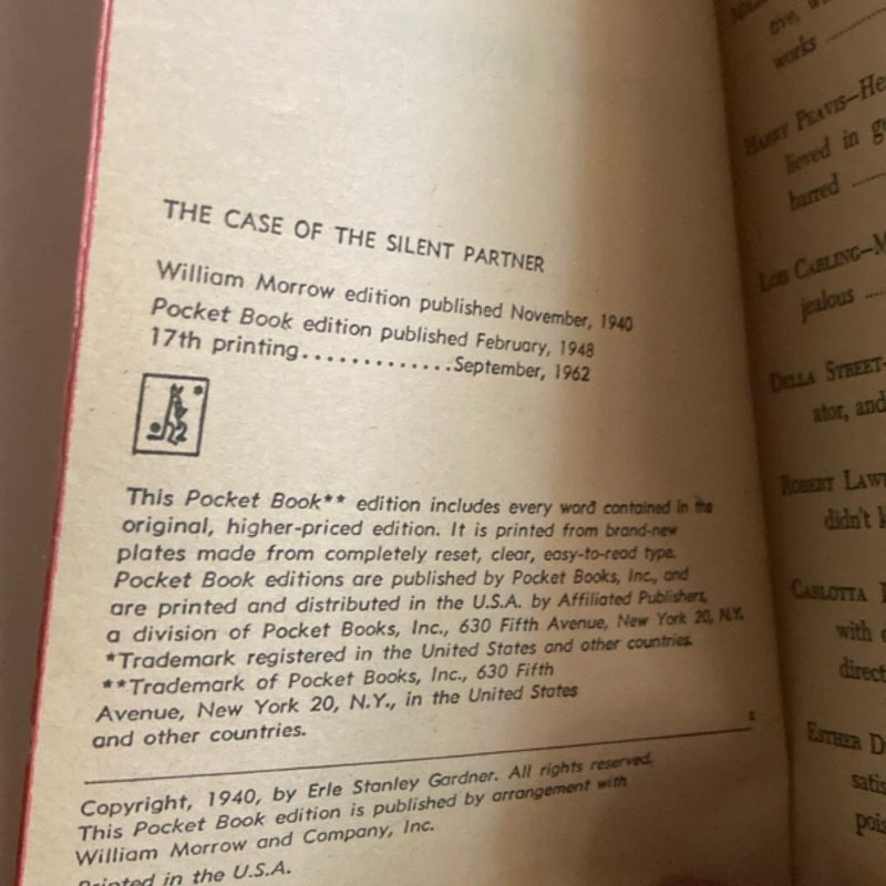 The Case of the Silent Partner