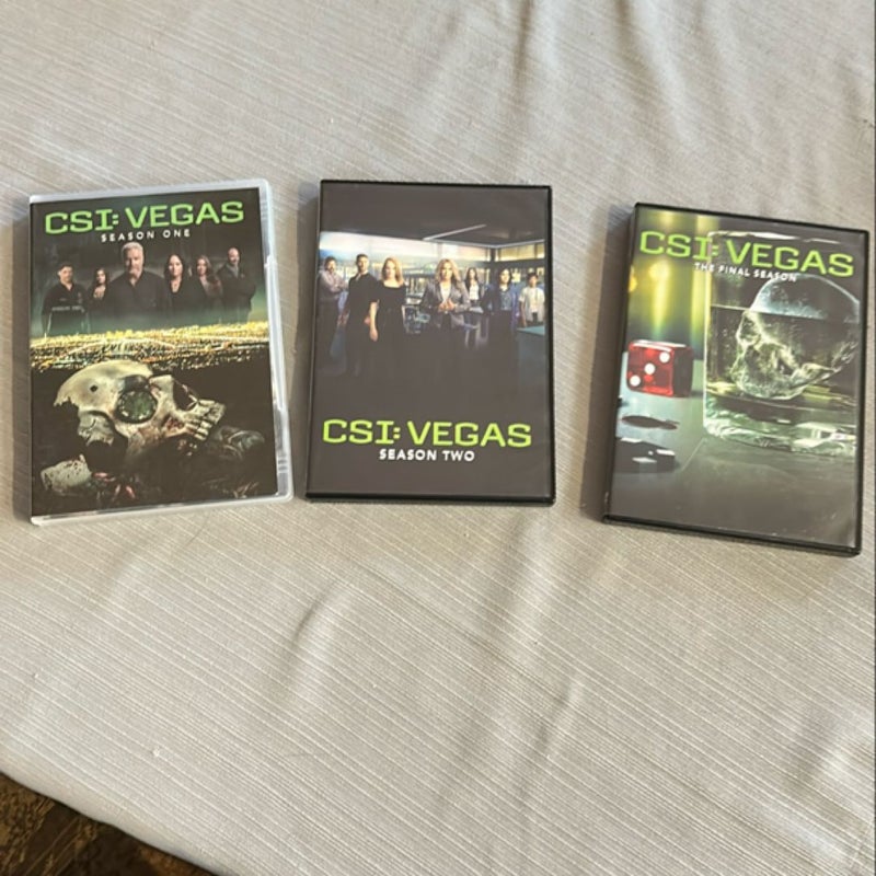 CSI :Vegas DVDs Season 1-3 2022-2024