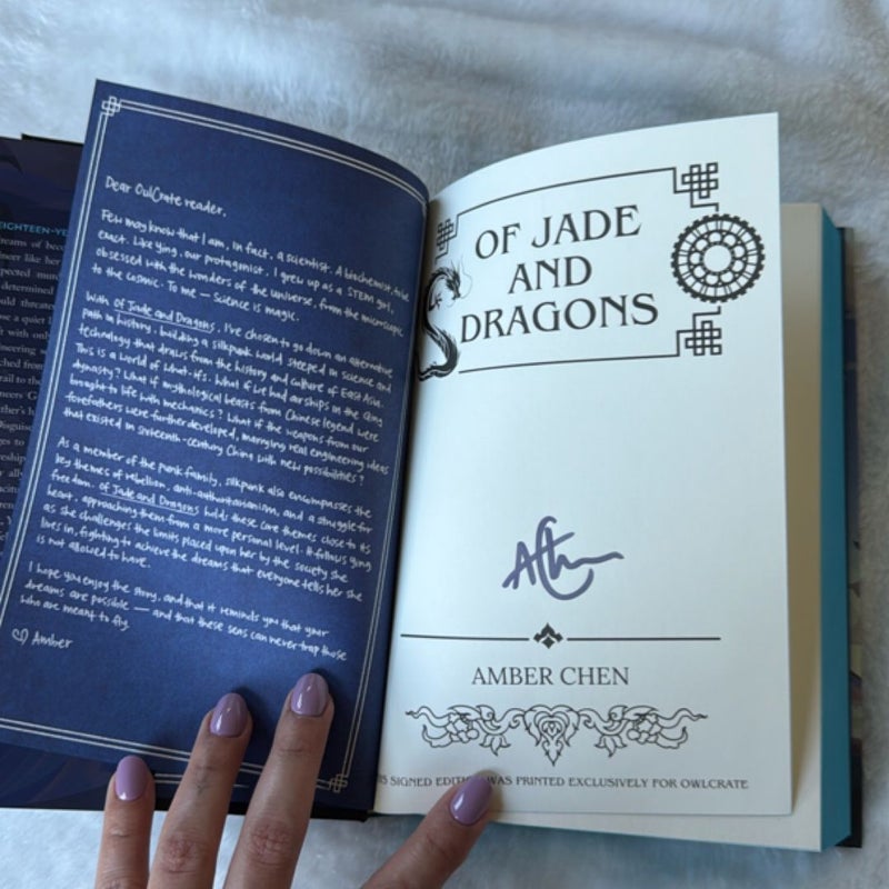Of Jade and Dragons - Owlcrate exclusive