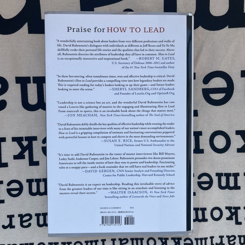 How to Lead