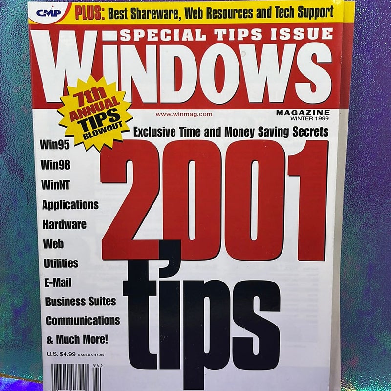 Special tips, issue, windows, magazine