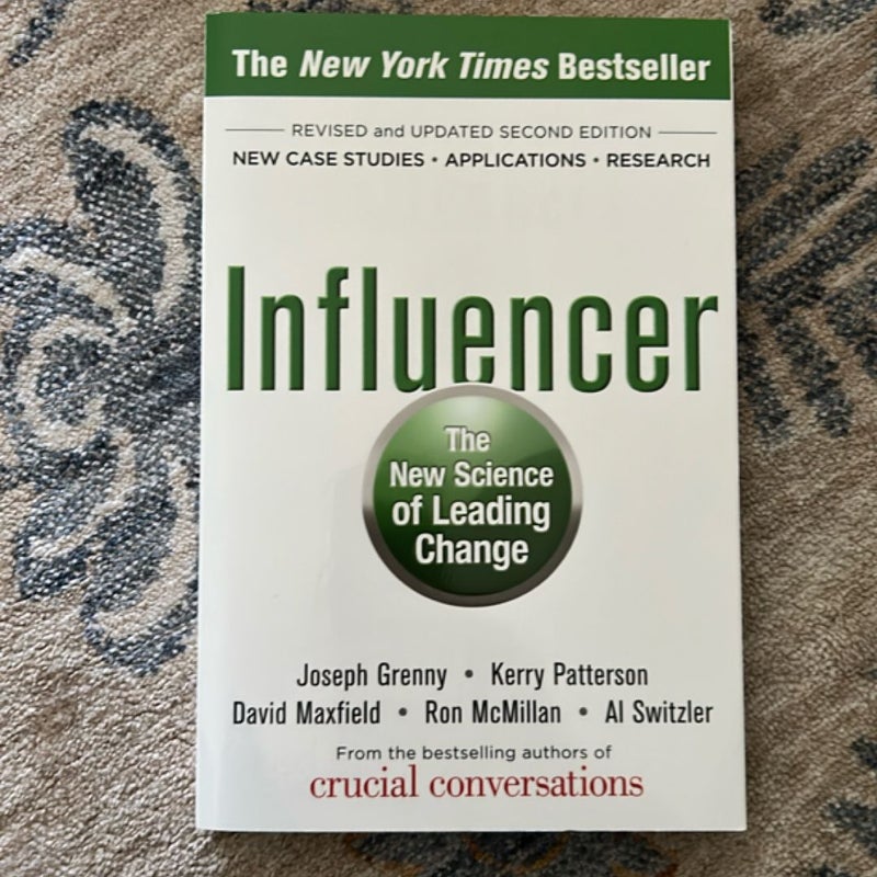 Influencer: the New Science of Leading Change, Second Edition (Paperback)