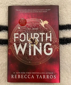 Fourth Wing Holiday Edition Signed