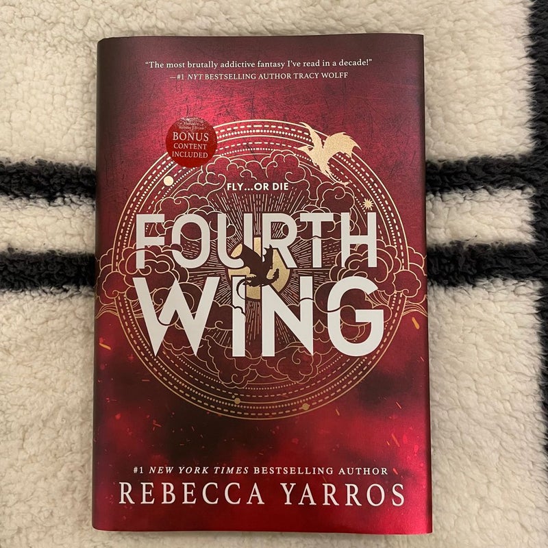 Fourth Wing Holiday Edition Signed