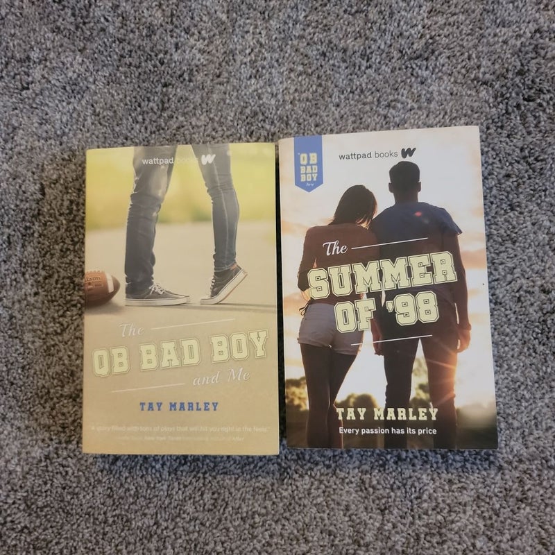 The QB Bad Boy and Me (2 book bundle)