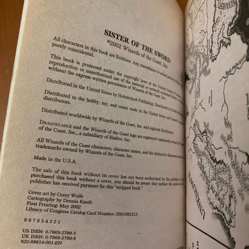 DragonLance: Complete Barbarians Trilogy Set: Children of the Plains, Brother of the Dragon, Sister of the Sword, All First Edition First Printing