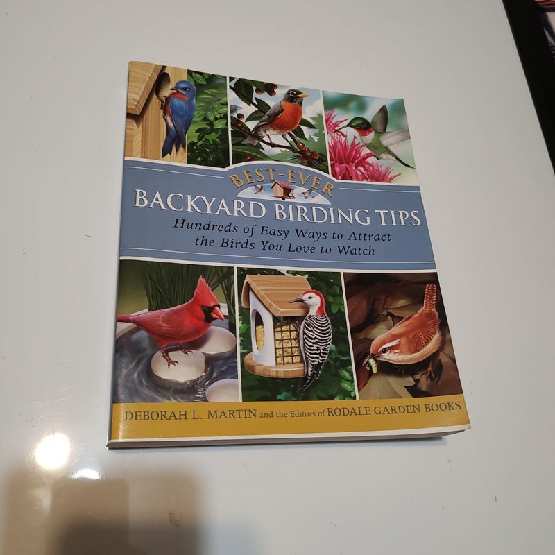 Best-Ever Backyard Birding Tips
