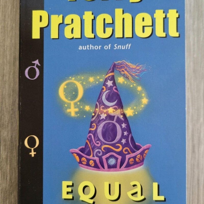 DISCWORLD SERIES BY LOT OF 4 TERRY PRATCHET: MORT WITCHES HOGFATHER EQUAL RITES