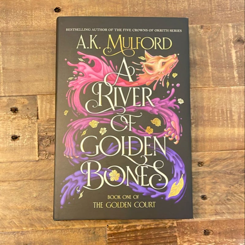 A River of Golden Bones (To Bee Read Signed Edition)