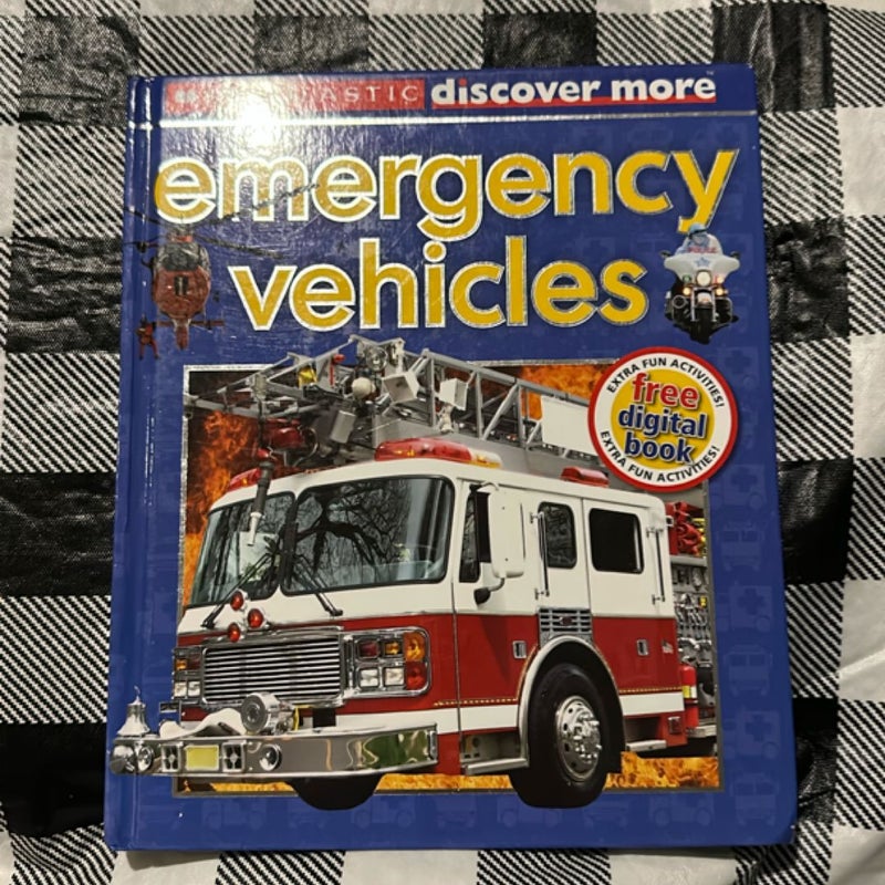 Trucks and Emergency Vehicles Book Bundle