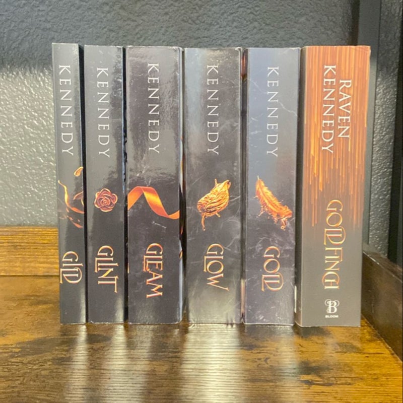 Plated Prisoner full indie OOP series + bloom goldfinch