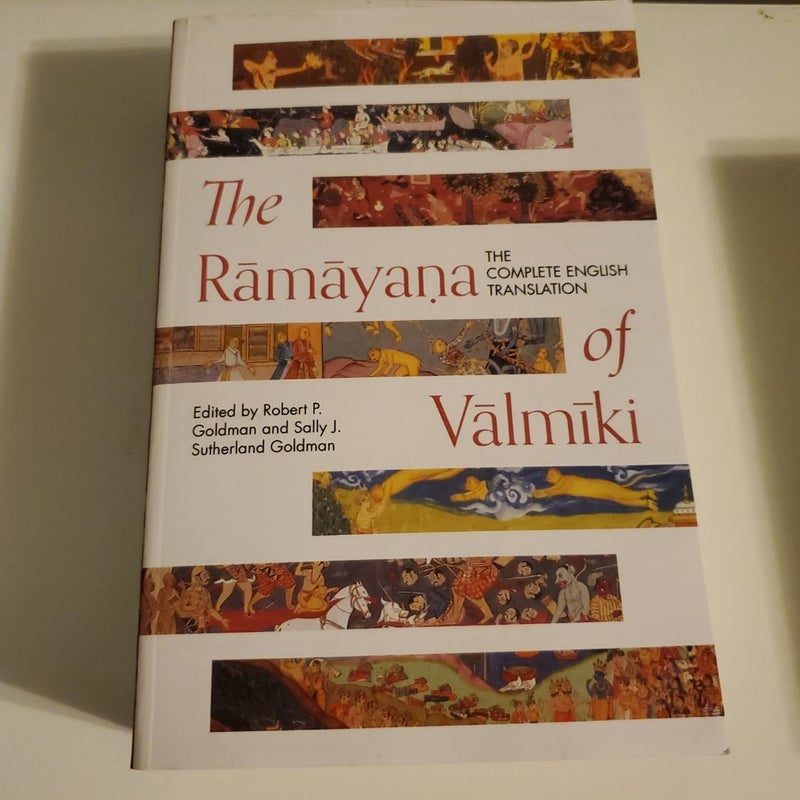 The Rāmāyana of Vālmīki