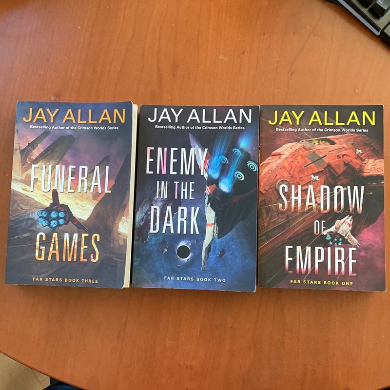 Far Stars Trilogy Books 1-3: Shadow of Empire, Enemy in the Dark, Funeral Games