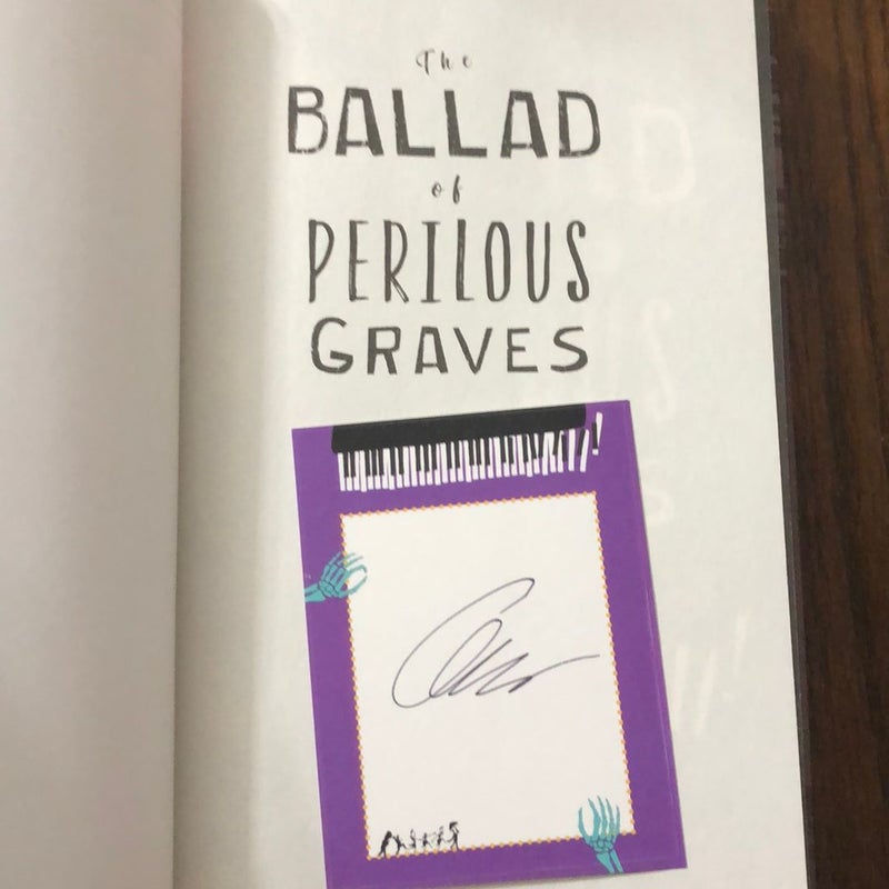 The Ballad of Perilous Graves Signed Fox & Wit