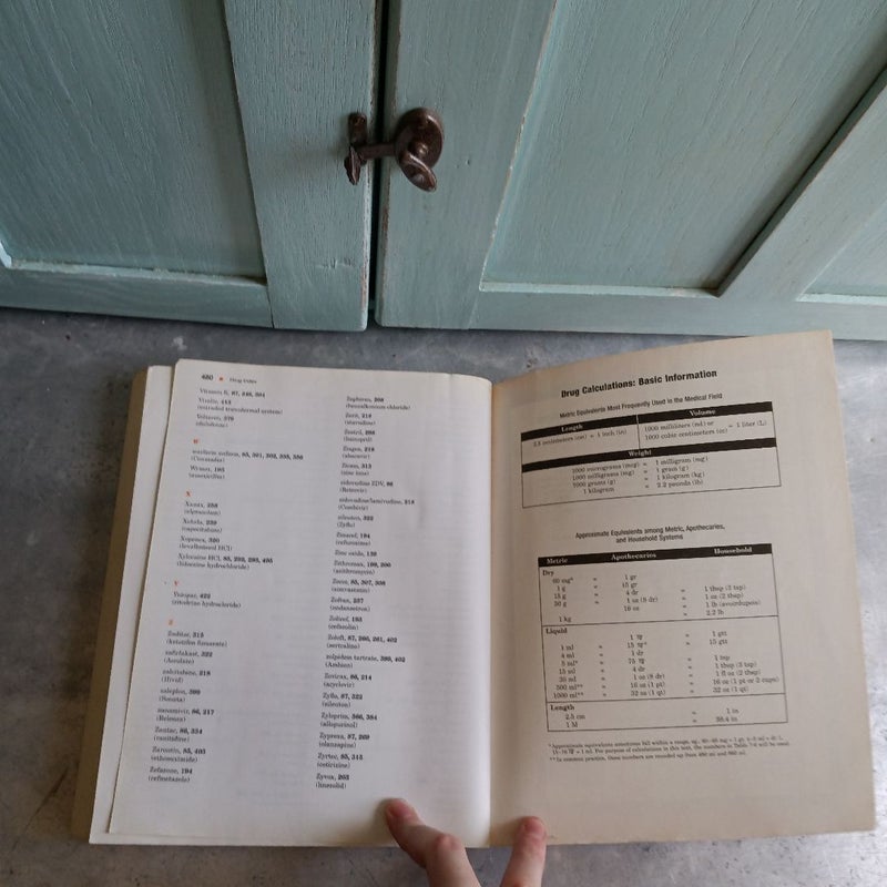 Medications and Mathematics for the Nurse