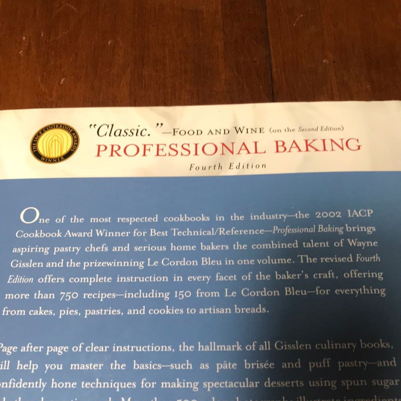 Study Guide to Accompany Professional Baking