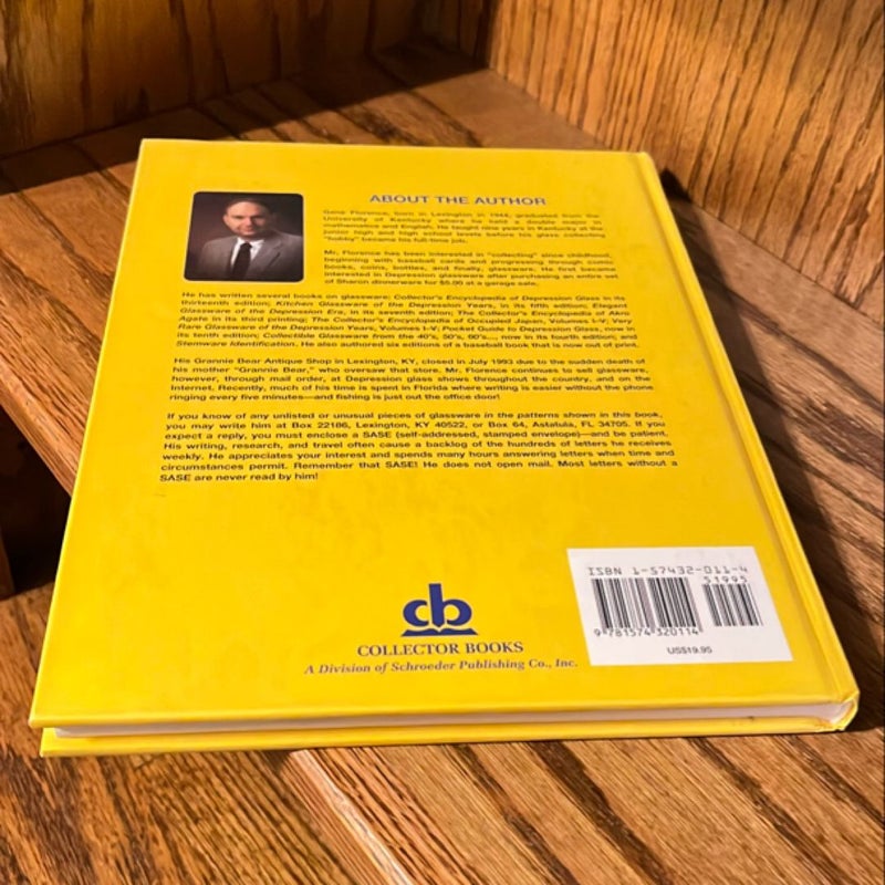 Collector's Encyclopedia of Depression Glass