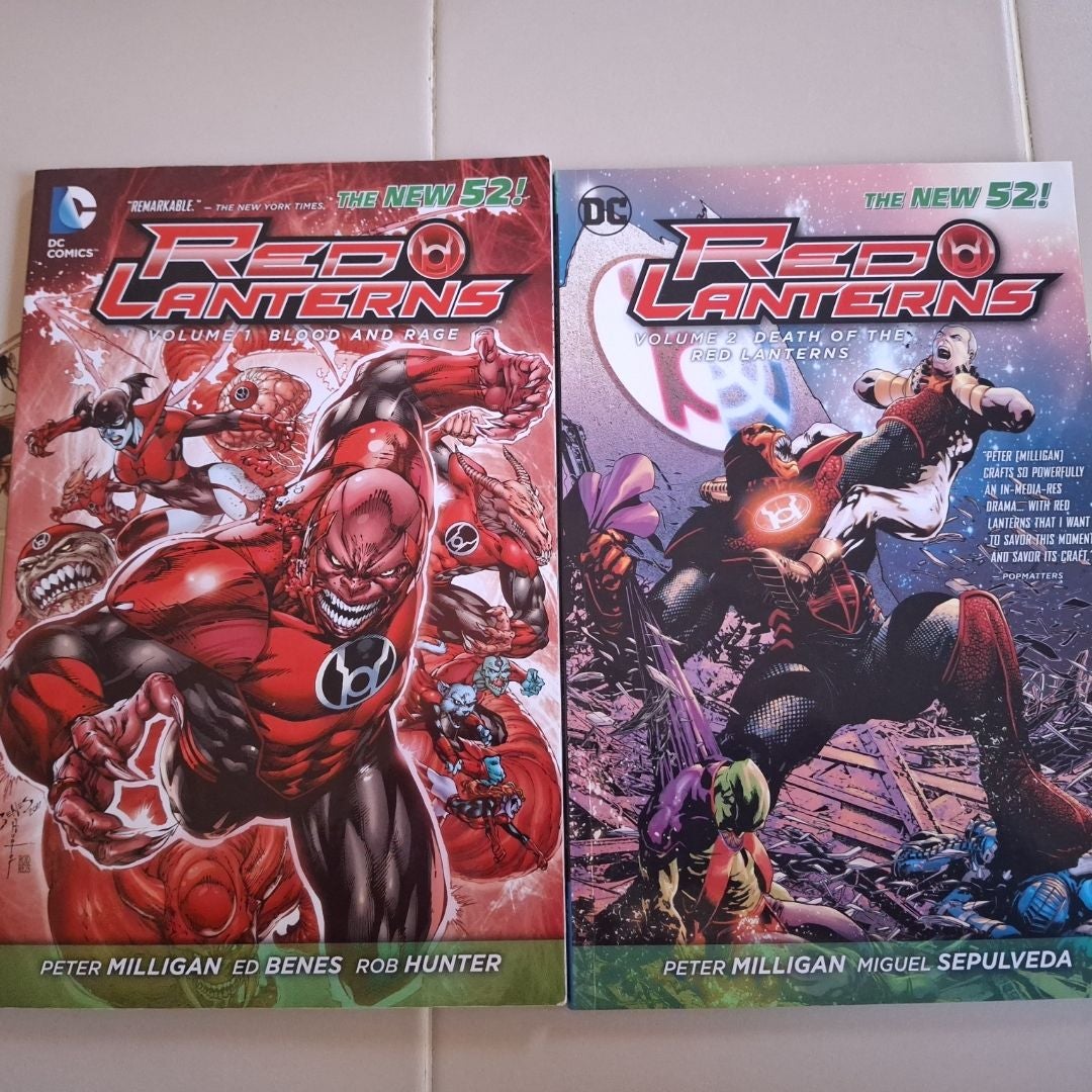 Red Lanterns Vol. 1: Blood and Rage (the New 52)