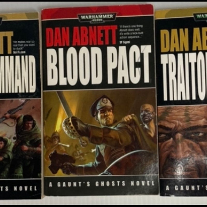 Warhammer 40k  Gaunts ghost book bundle