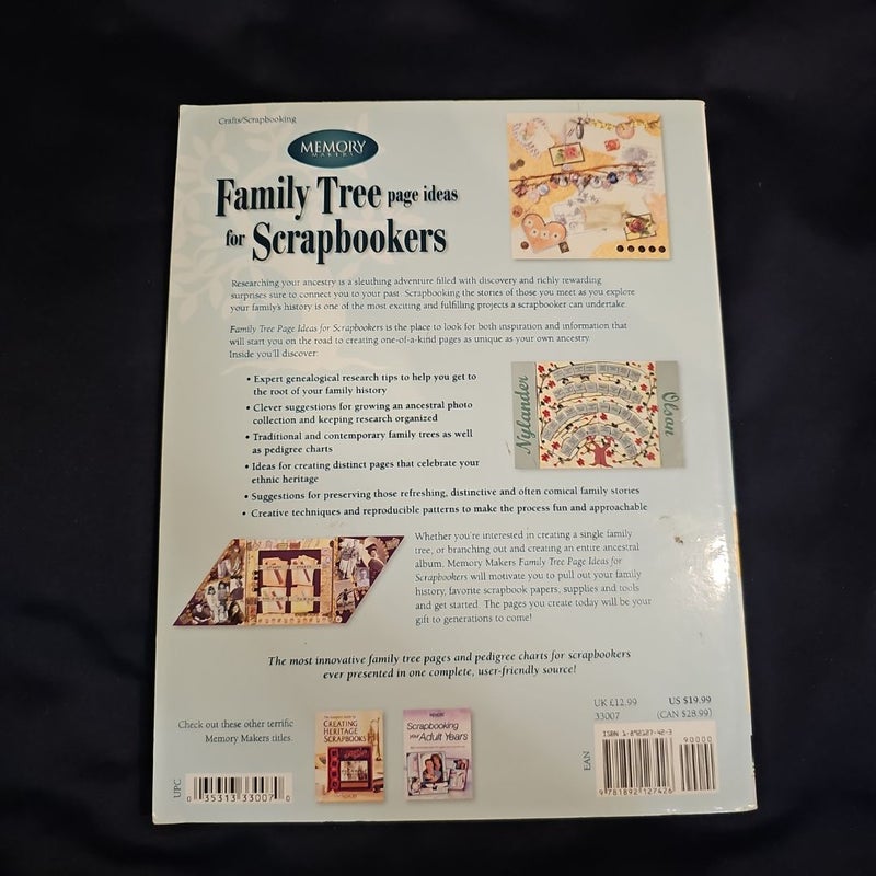 Family Tree Page Ideas for Scrapbookers