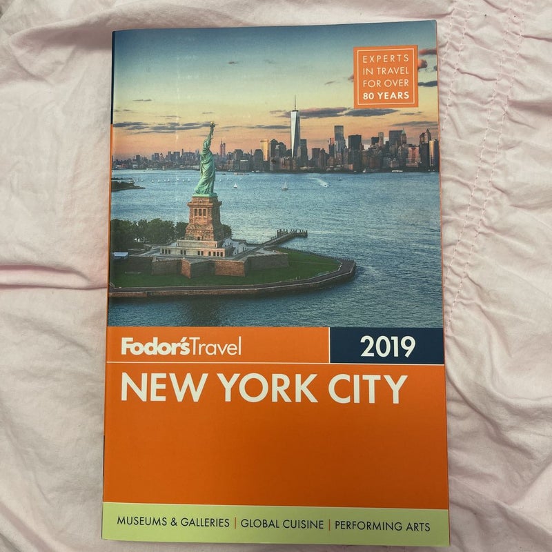 Fodor's New York City 2019