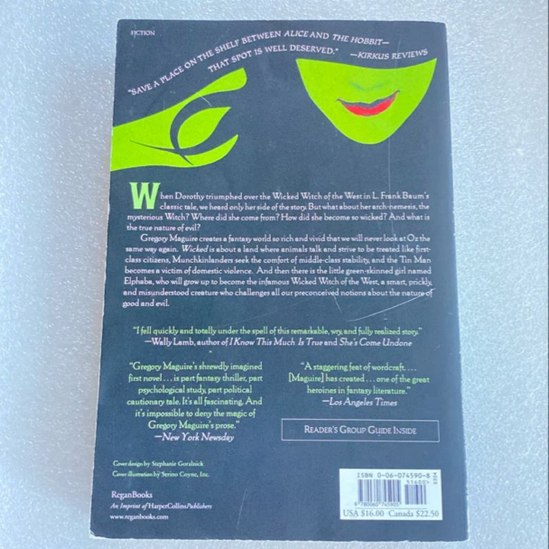 Wicked Musical Tie-In Edition