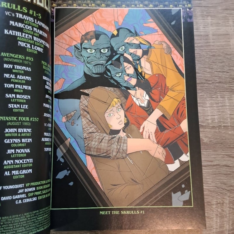 Secret Invasion Meet The Skrulls Graphic Novel