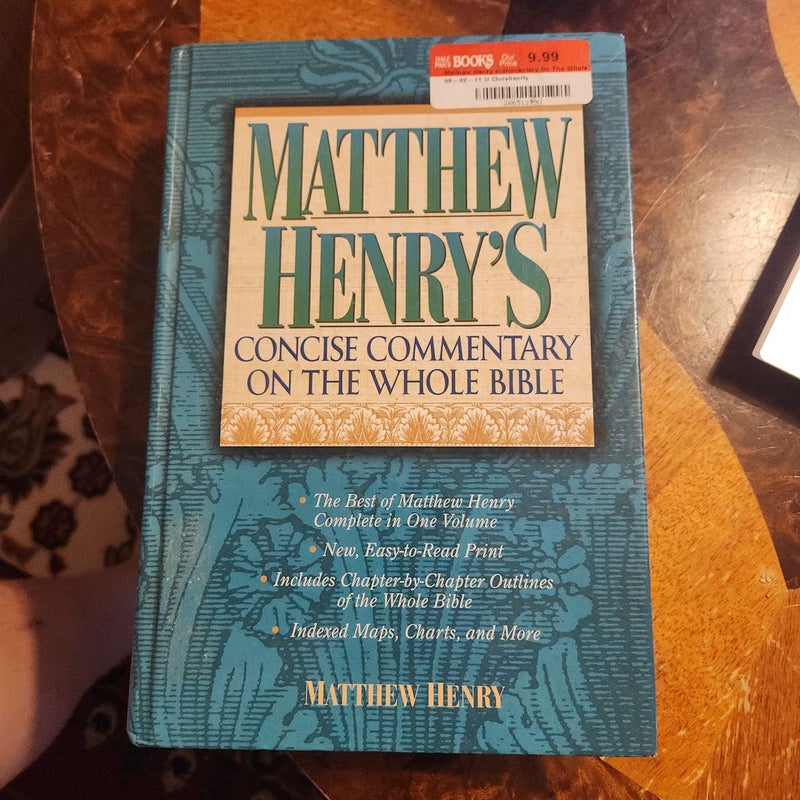 Matthew Henry's Commentary on the Whole Bible