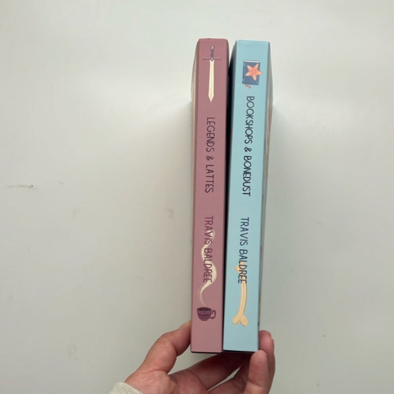 *Signed Dazzling Bookish Edition* Legends and Lattes + Bookshops and Bonedust
