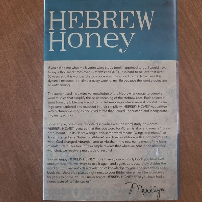 Hebrew Honey