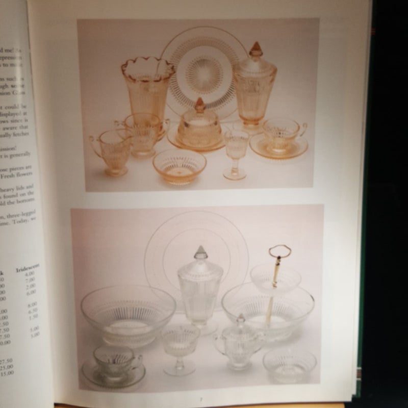 Collectible Glassware from the 40s, 50s and 60s
