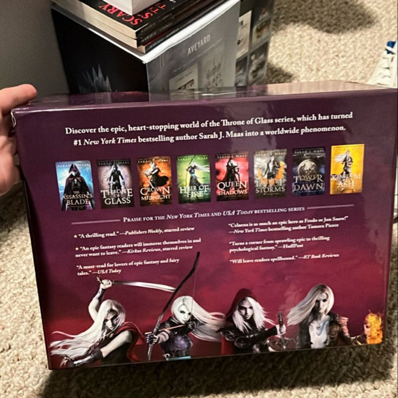 Throne of Glass Box Set OOP Hardcover