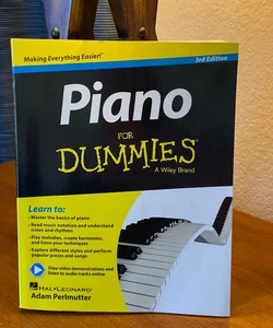 Piano for Dummies, Book + Online Video and Audio Instruction