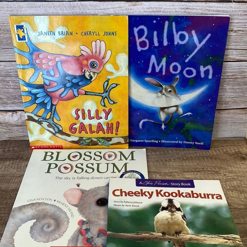 Australian Animal Book Bundle of 4 for Kids