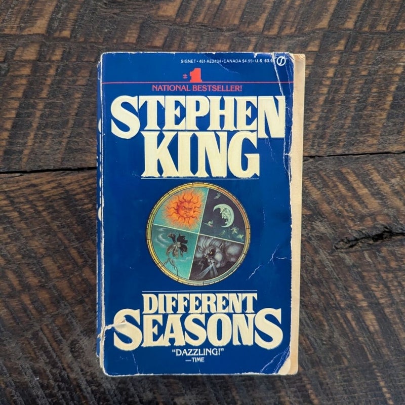 Different Seasons -1st Edition/1st Printing Signet Paperback