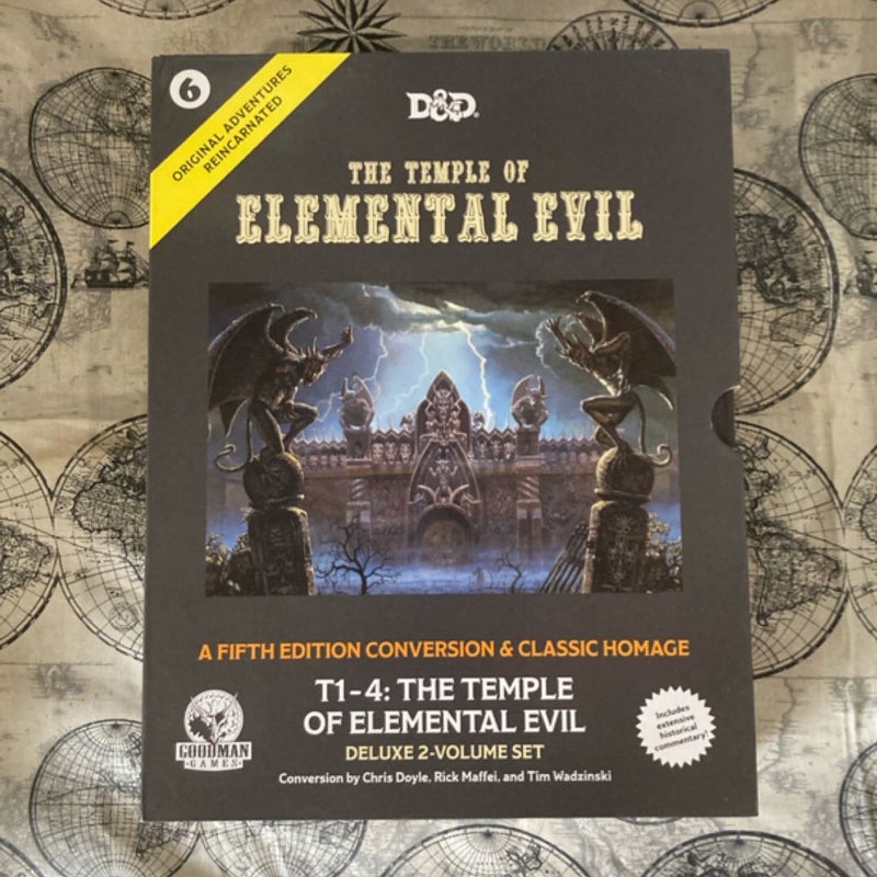 The Temple Of Elemental Evil Book Set