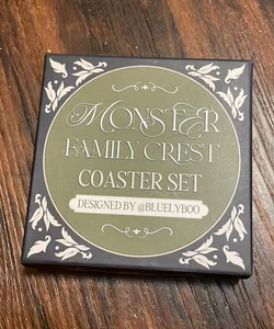 Only a Monster Fairyloot coaster set