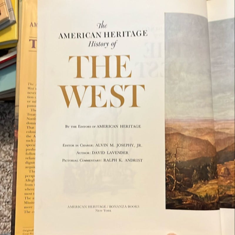 American Heritage History of the Great West