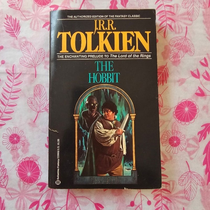 The Hobbit By JRR Tolkien 1982 Ballantine Revised Edition 