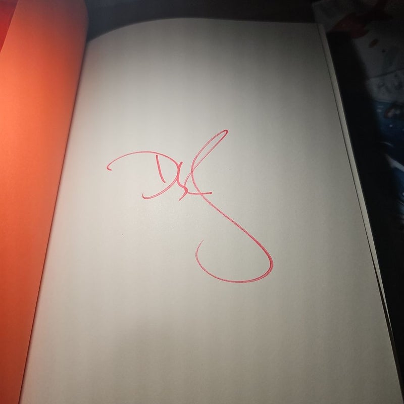 SIGNED Curse Carved in bone 